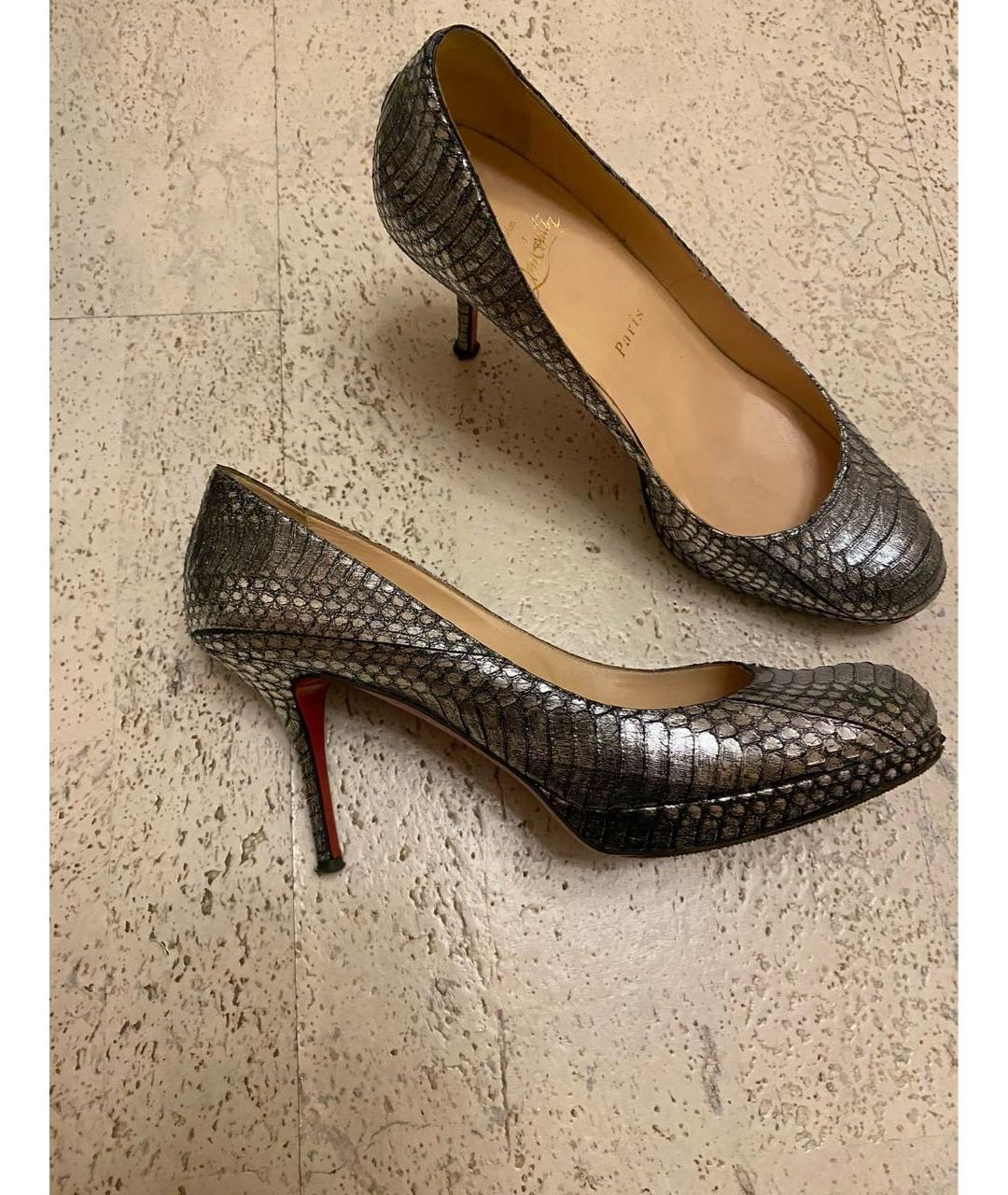 CHRISTIAN LOUBOUTIN Кожаные туфли, фото 5