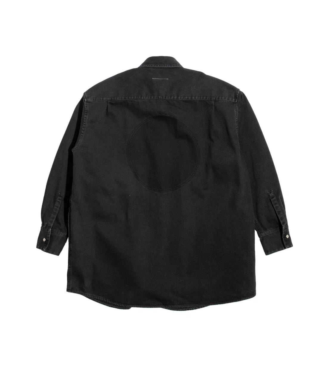 MM6 MAISON MARGIELA Черная деним куртка, фото 2