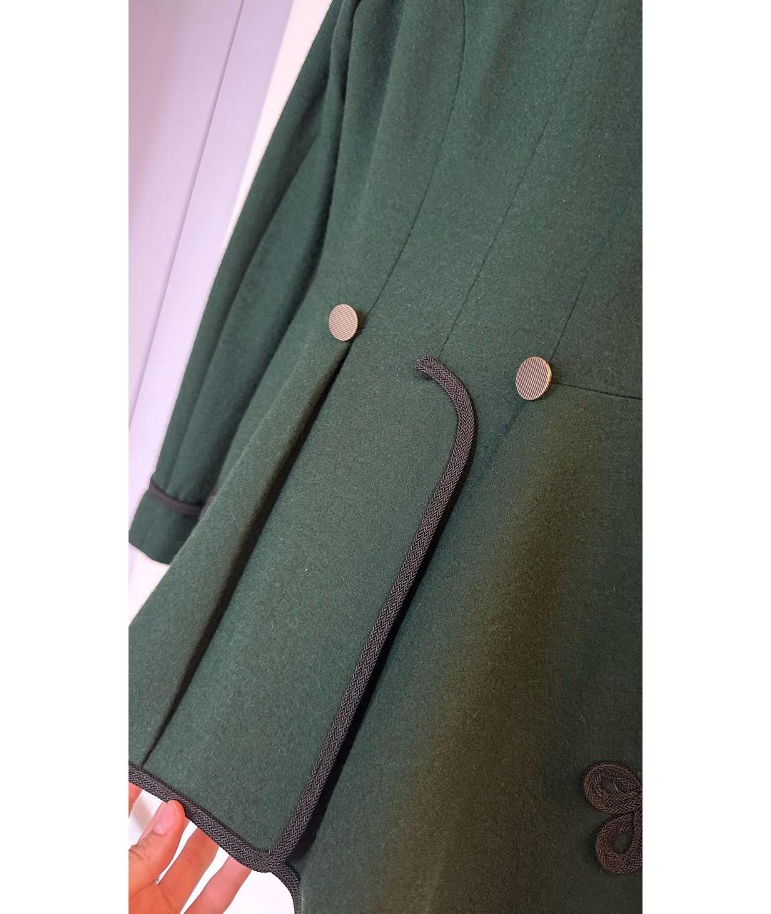 RALPH LAUREN Зеленый шерстяной жакет/пиджак, фото 7