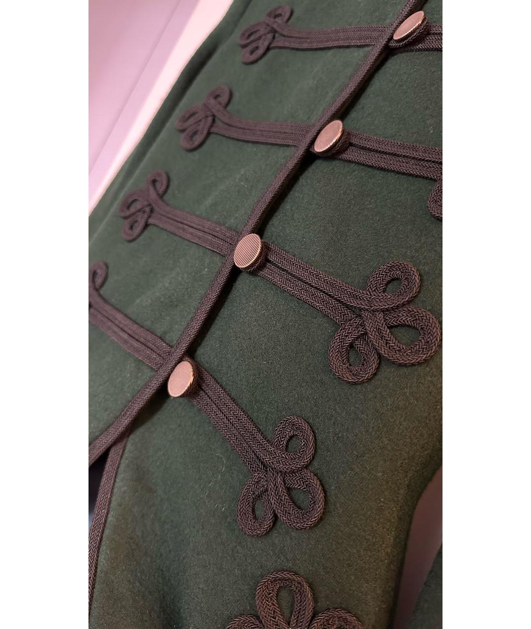 RALPH LAUREN Зеленый шерстяной жакет/пиджак, фото 4