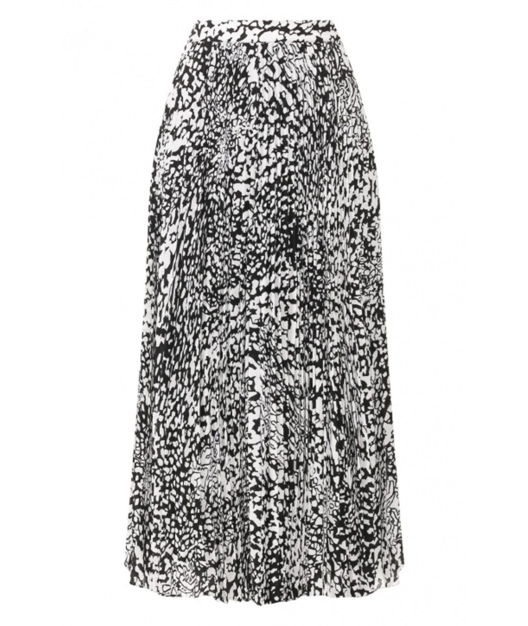 ESCADA Белая шелковая юбка миди, фото 1