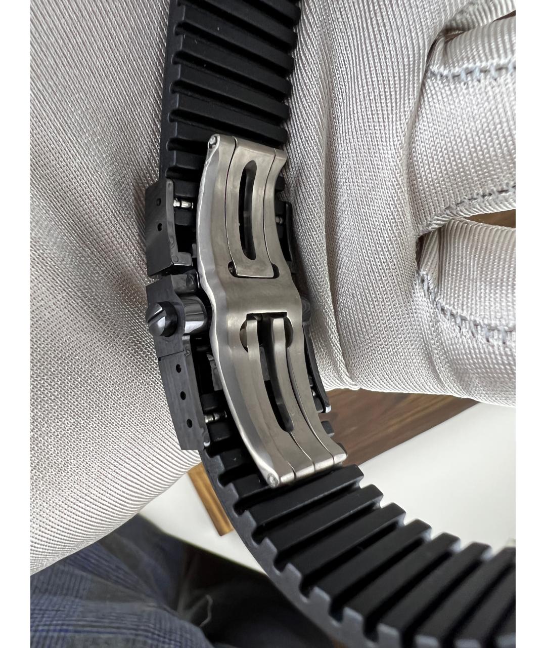 Ulysse Nardin Черные часы из желтого золота, фото 9