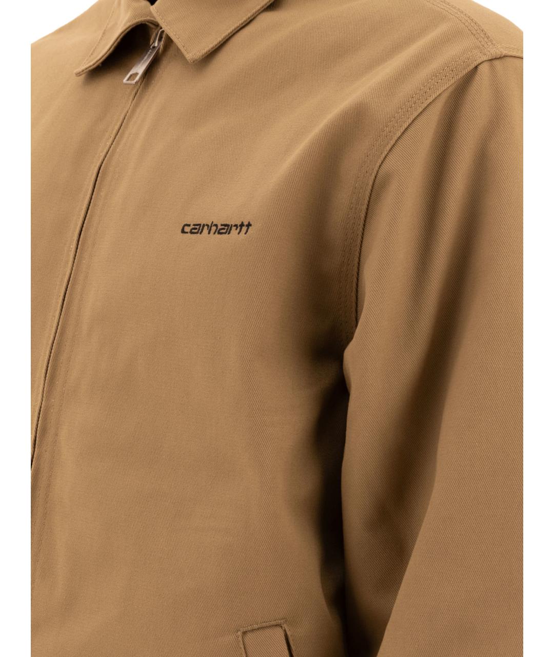 CARHARTT WIP Бежевая полиэстеровая куртка, фото 4