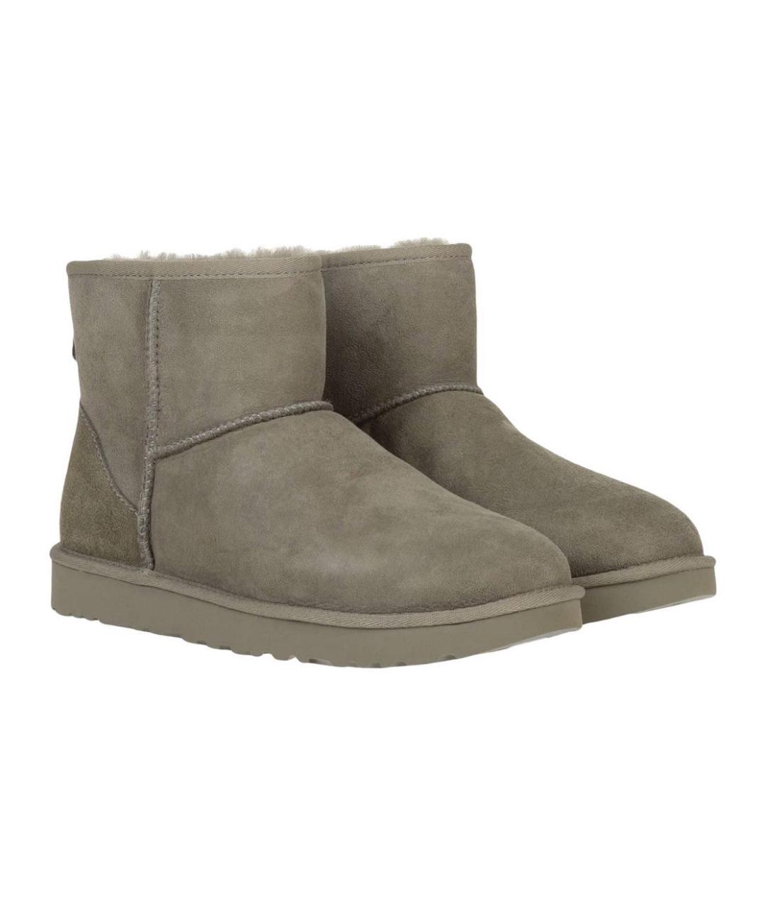 UGG AUSTRALIA Серые ботинки, фото 1