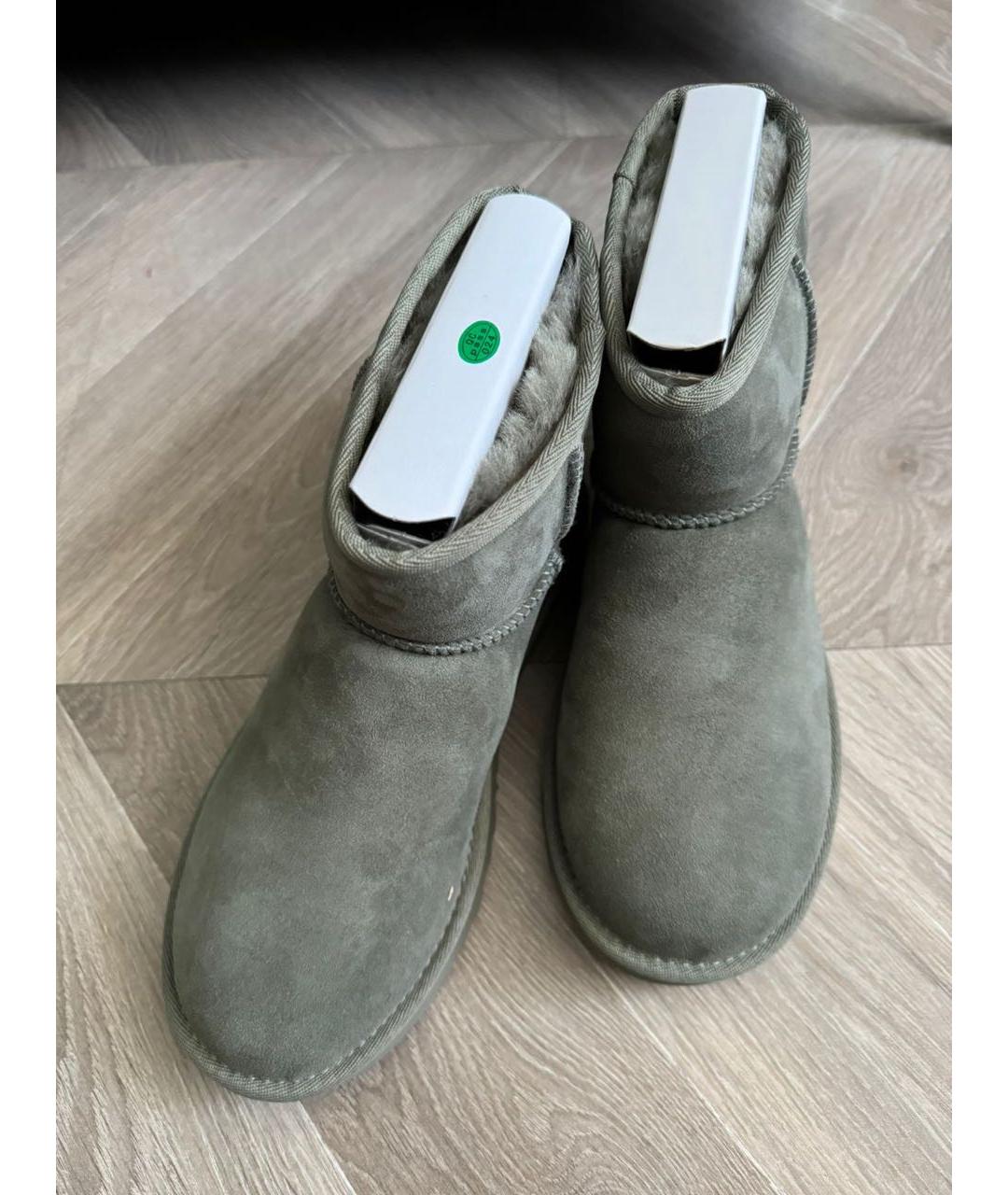 UGG AUSTRALIA Серые ботинки, фото 4