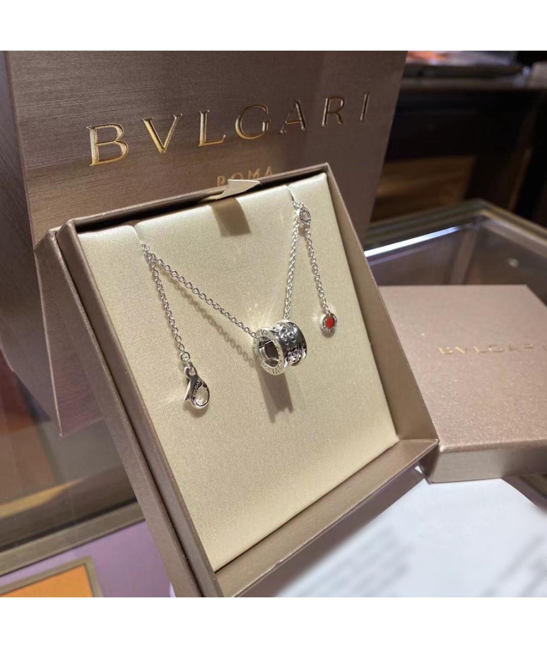 BVLGARI Серебряная серебряная подвеска, фото 2