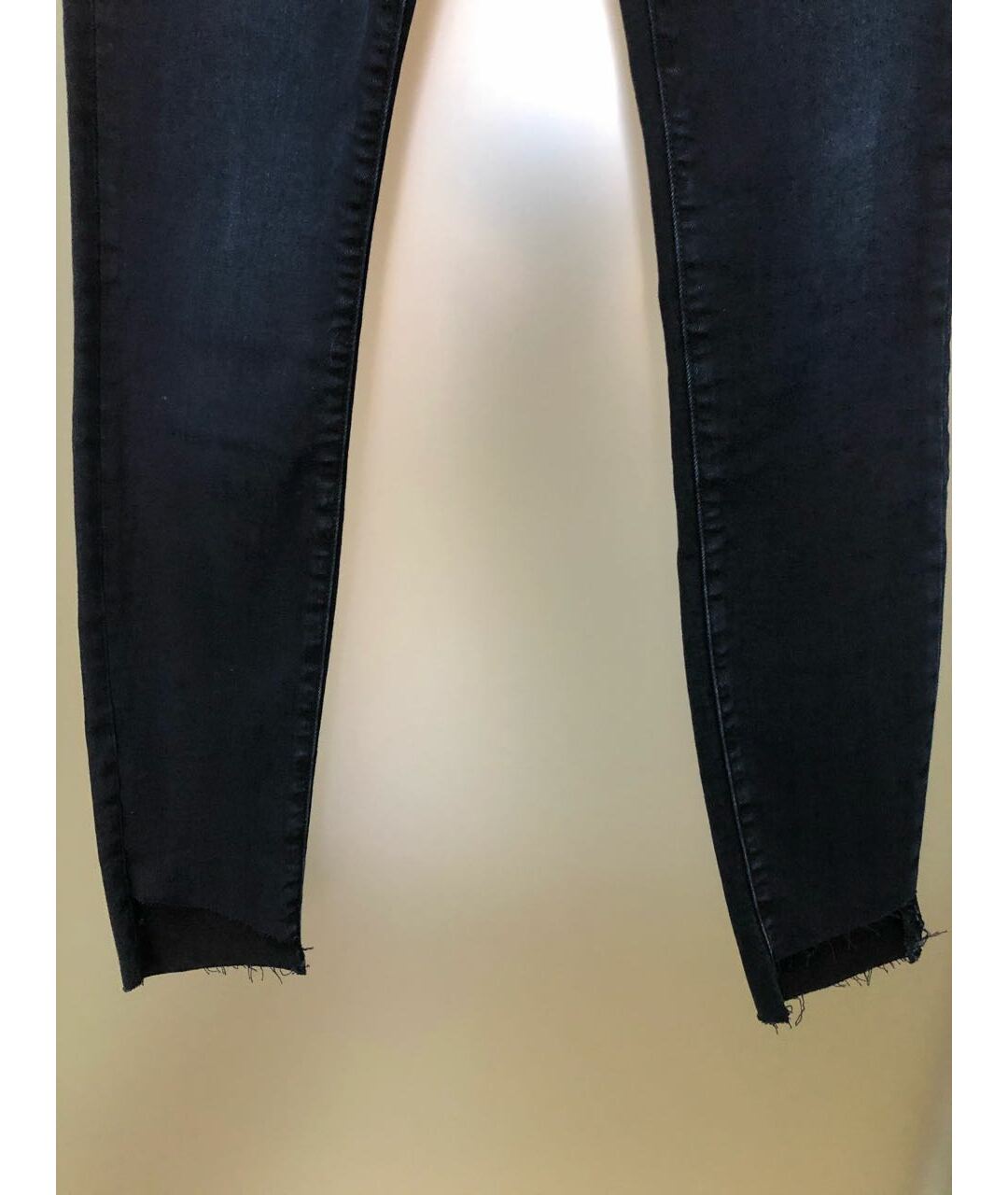 CURRENT/ELLIOTT Темно-синие хлопко-эластановые джинсы слим, фото 4