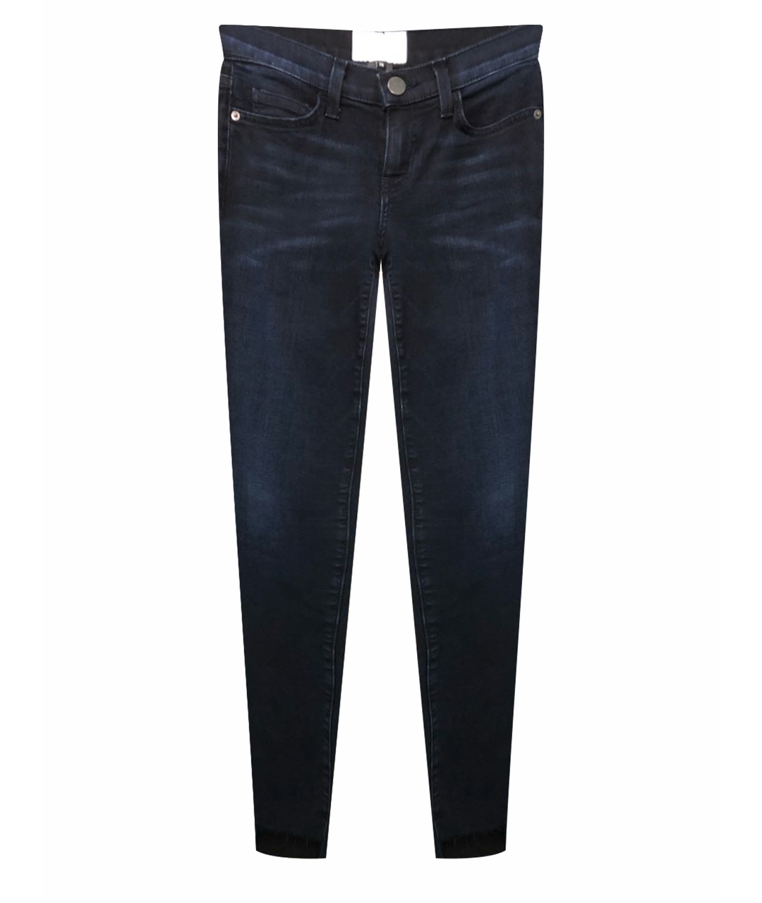 CURRENT/ELLIOTT Темно-синие хлопко-эластановые джинсы слим, фото 1