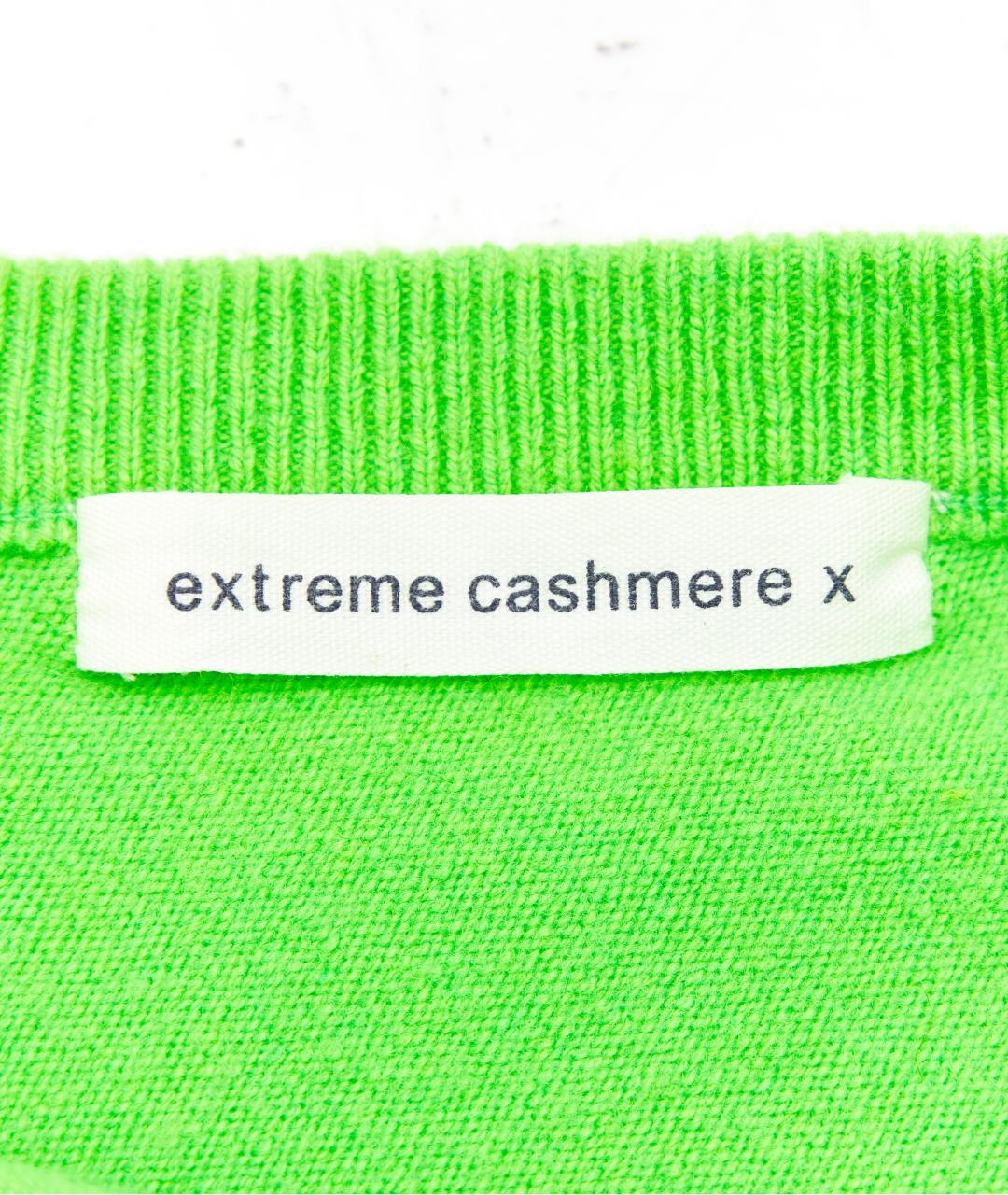 EXTREME CASHMERE Зеленая шерстяная майка, фото 4