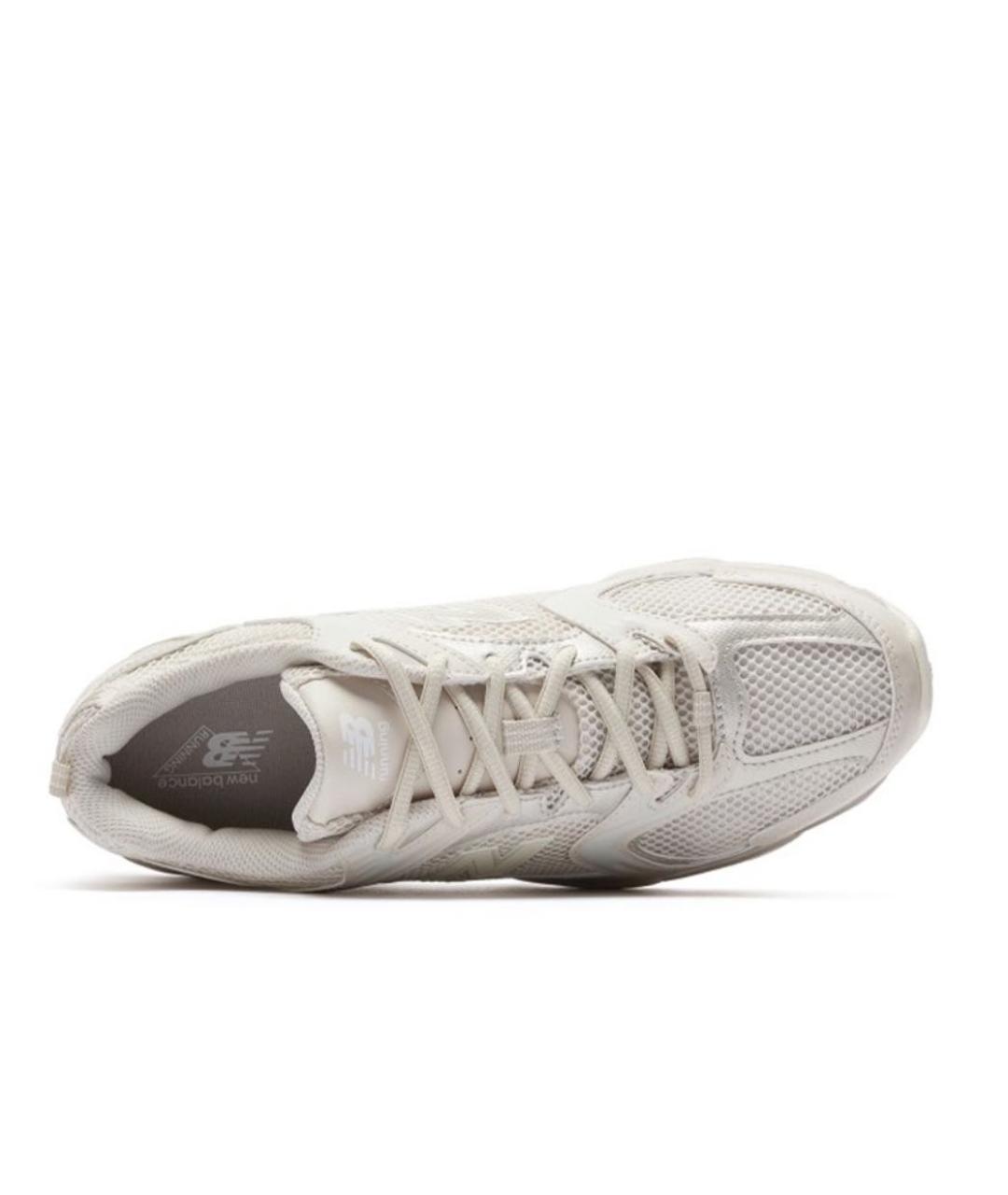 NEW BALANCE Бежевые текстильные кроссовки, фото 3