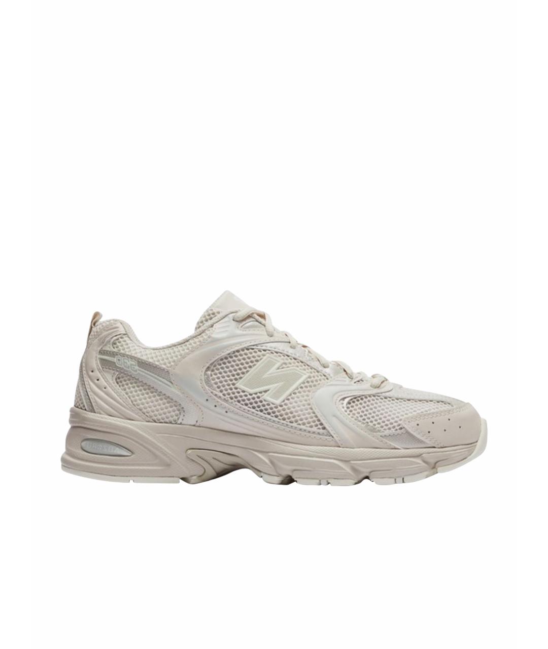 NEW BALANCE Бежевые текстильные кроссовки, фото 5