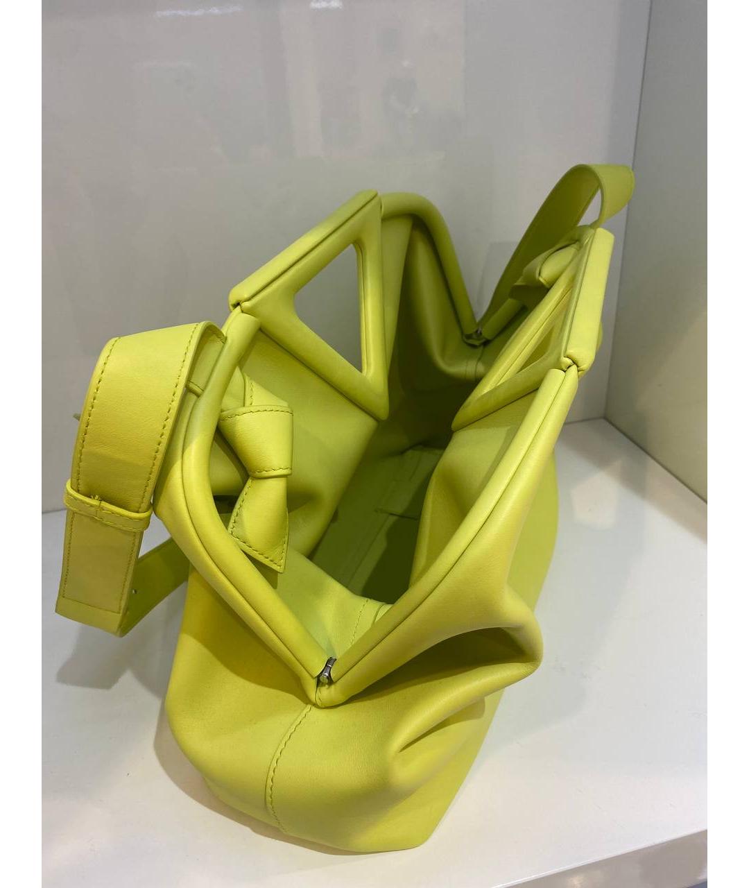 BOTTEGA VENETA Салатовая сумка через плечо, фото 2