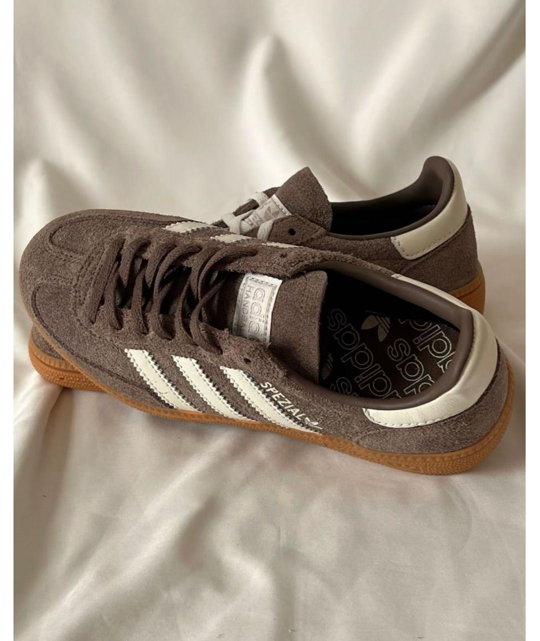 ADIDAS Коричневые замшевые кеды, фото 6