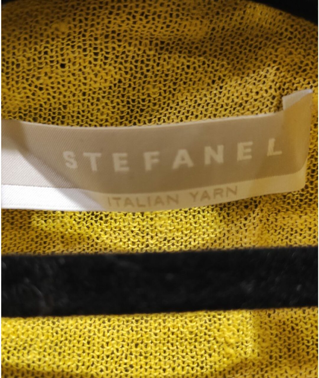 STEFANEL Желтый джемпер / свитер, фото 3