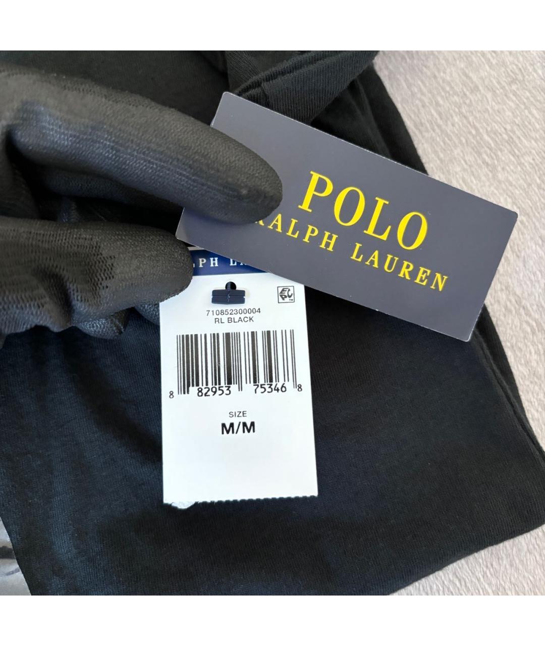 POLO RALPH LAUREN Черная футболка, фото 3