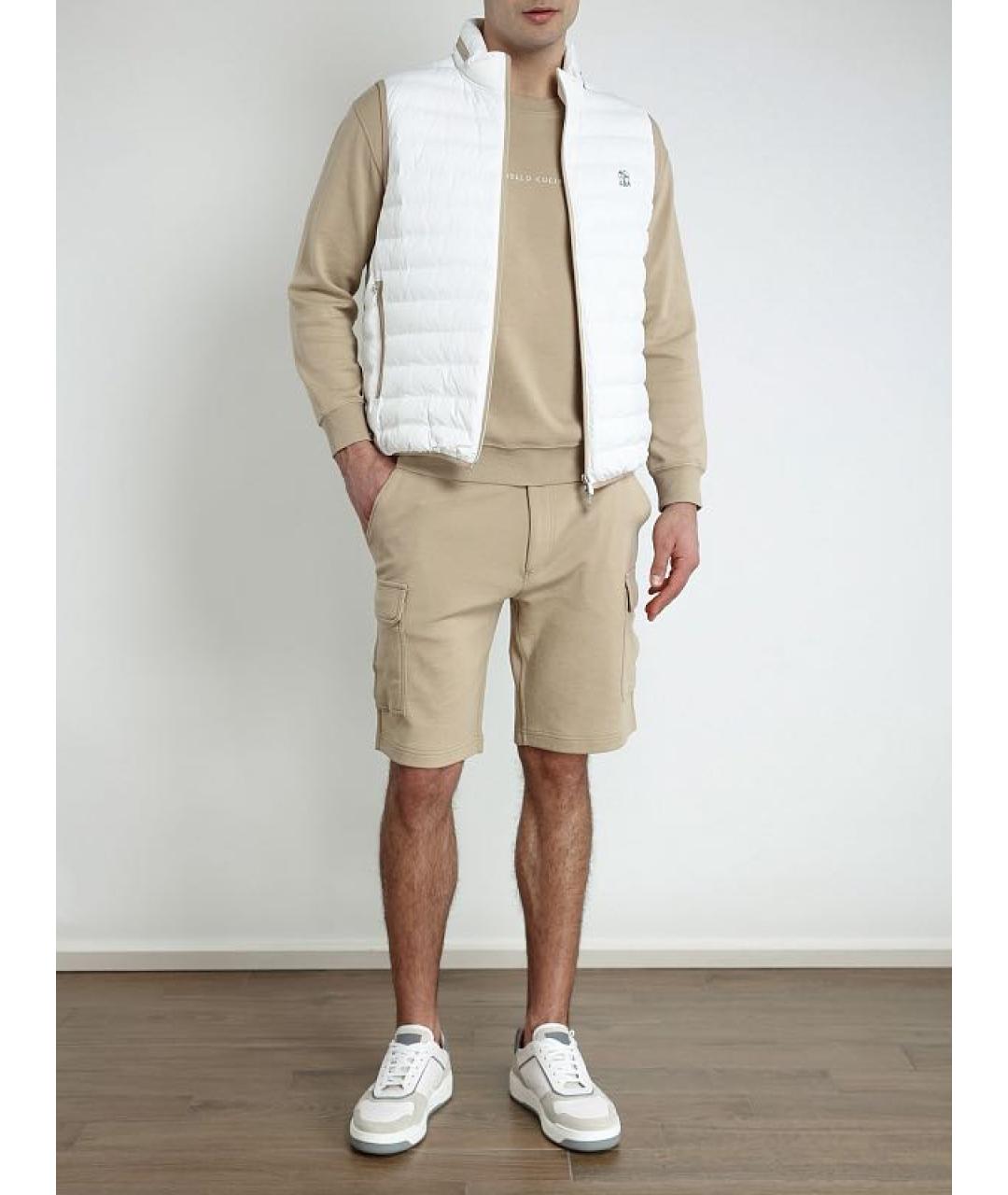 BRUNELLO CUCINELLI Белый полиамидовый жилет, фото 2