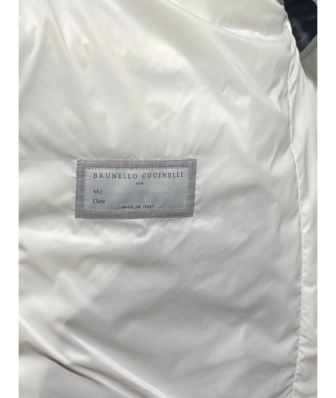 BRUNELLO CUCINELLI Бежевый полиамидовый жилет, фото 5