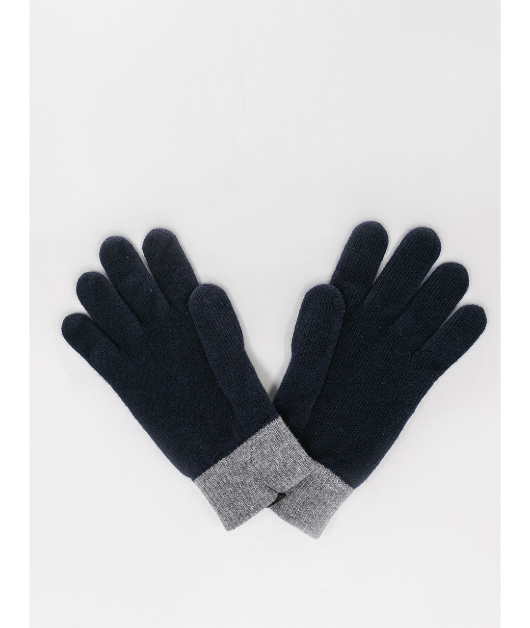 FENDI Серые шерстяные перчатки, фото 2
