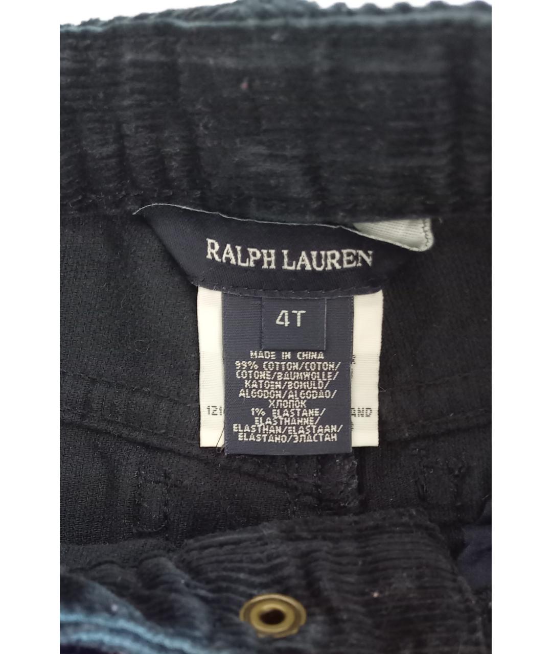 RALPH LAUREN Темно-синие брюки и шорты, фото 3