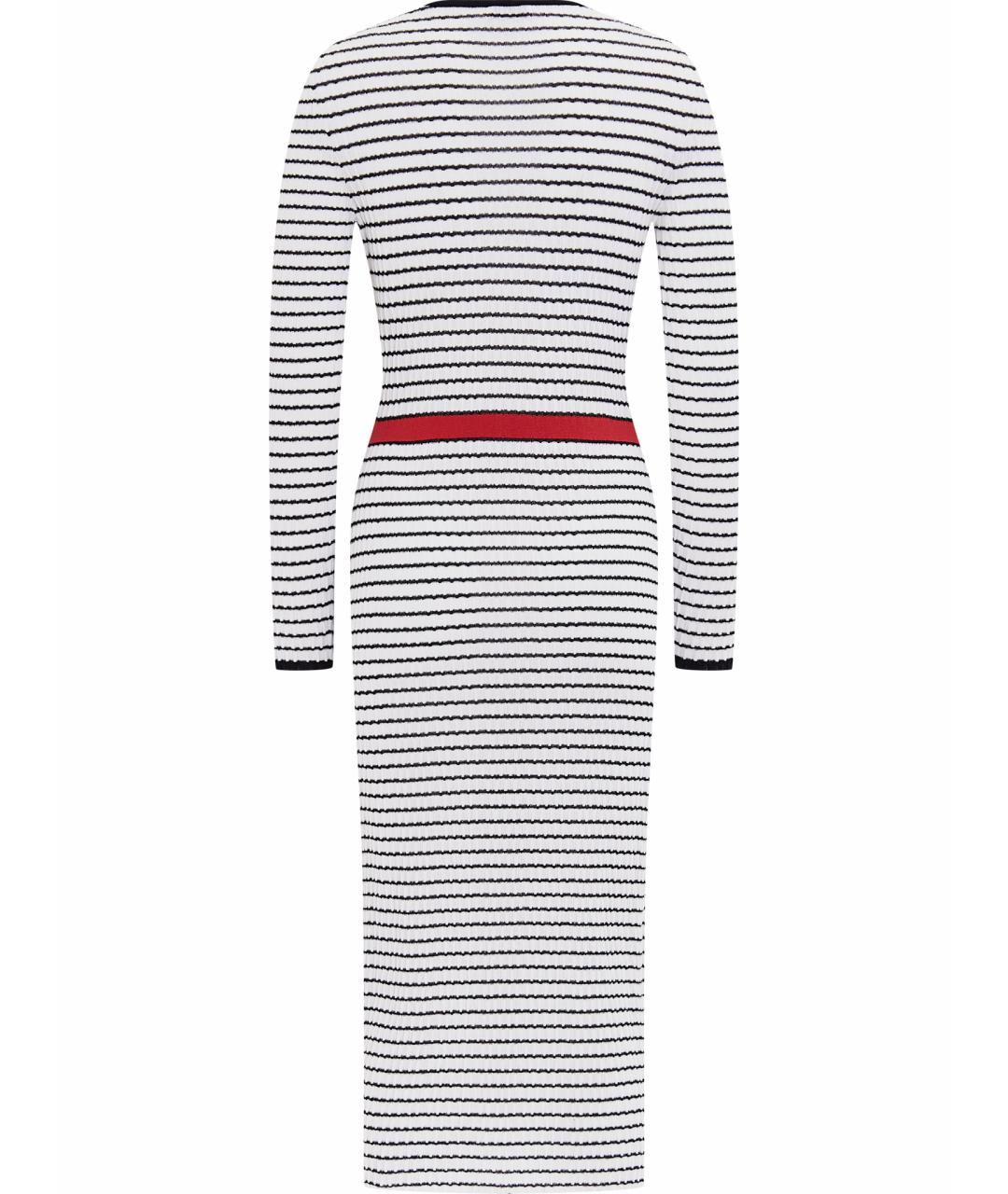 CHANEL Белое хлопковое повседневное платье, фото 2