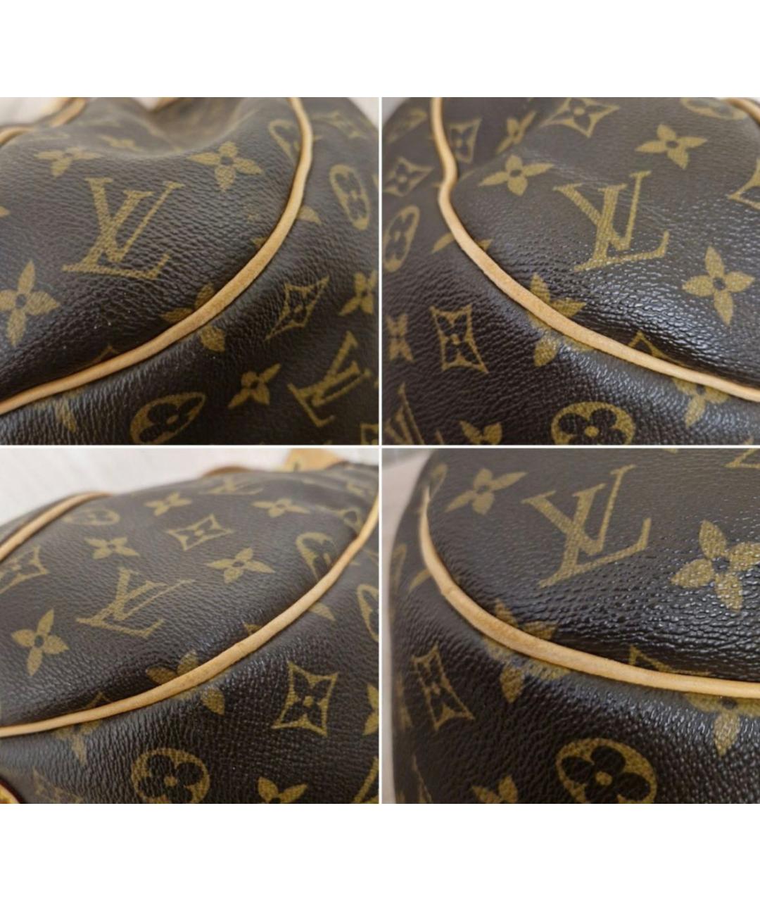 LOUIS VUITTON Коричневая сумка тоут, фото 6