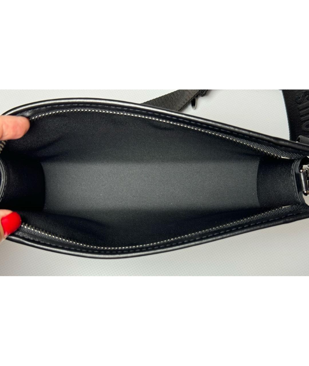 LOUIS VUITTON Антрацитовая сумка на плечо, фото 4