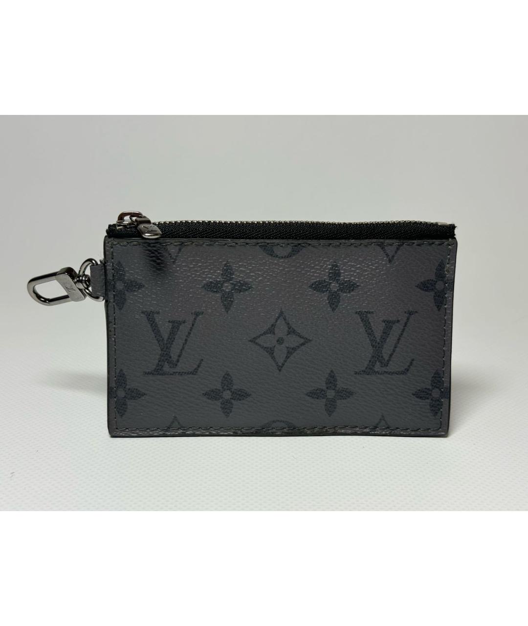 LOUIS VUITTON Антрацитовая сумка на плечо, фото 7