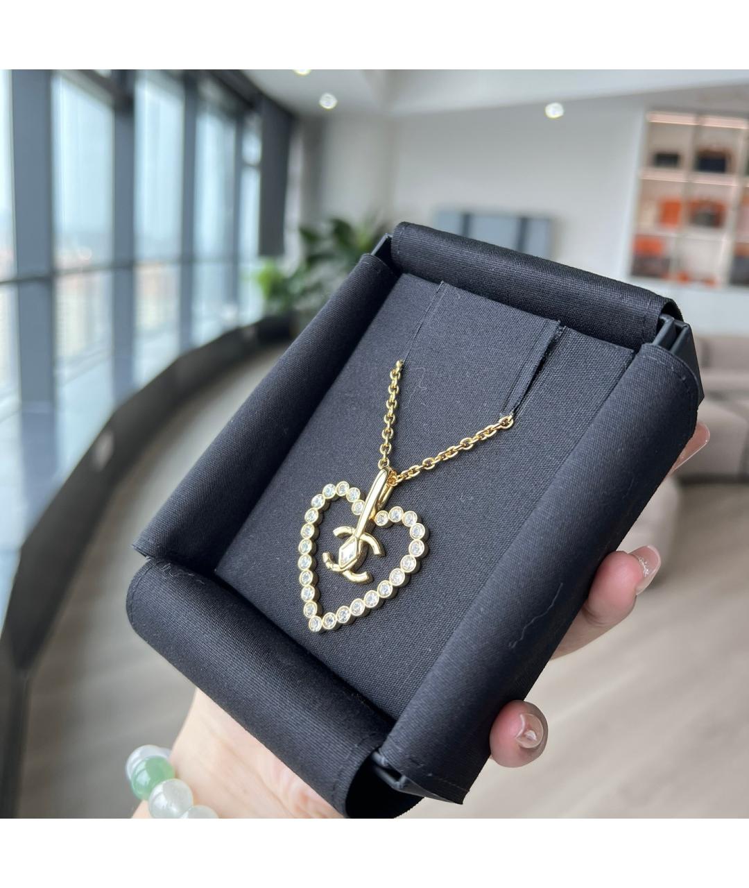 CHANEL Золотое колье, фото 3