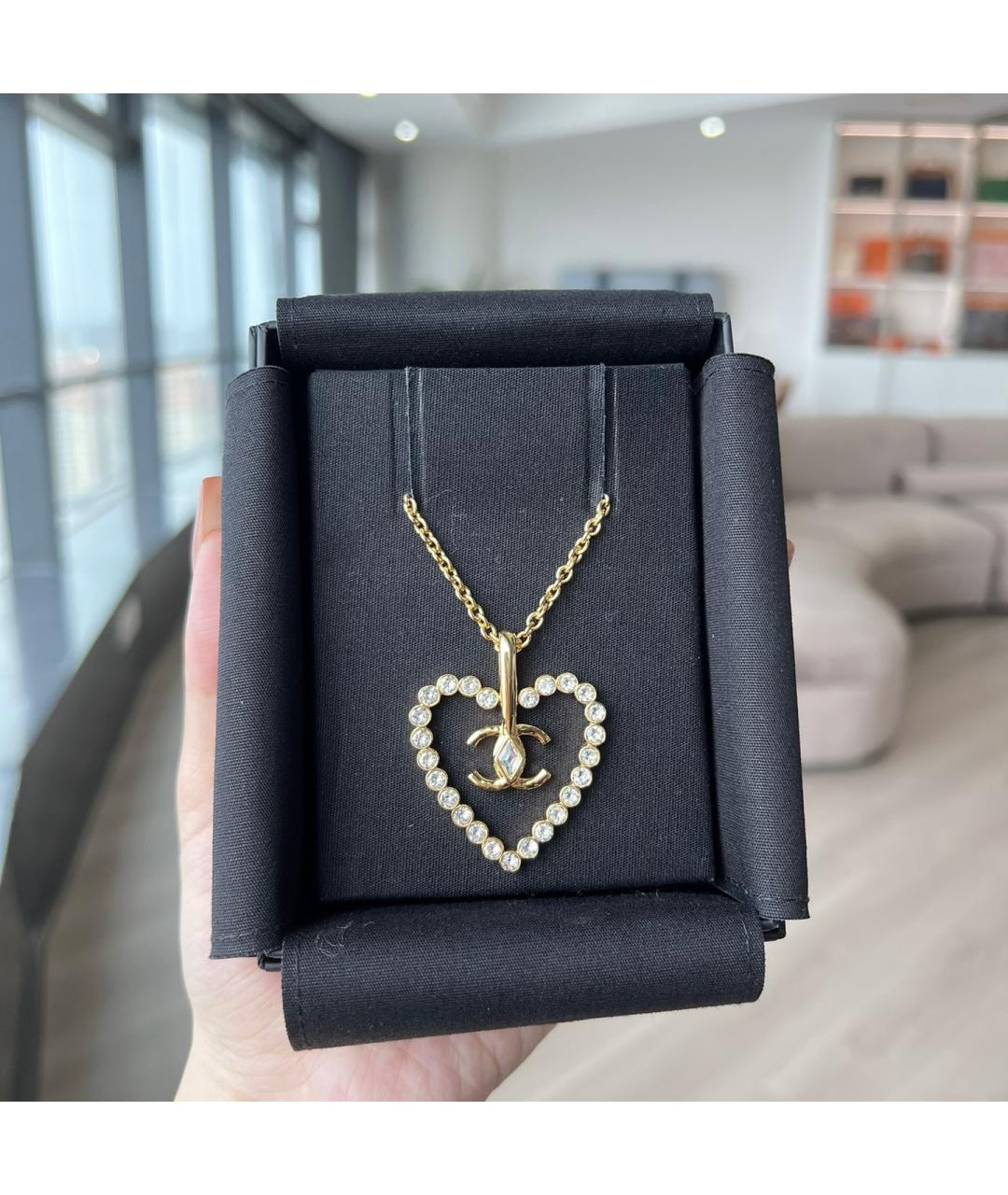CHANEL Золотое колье, фото 7
