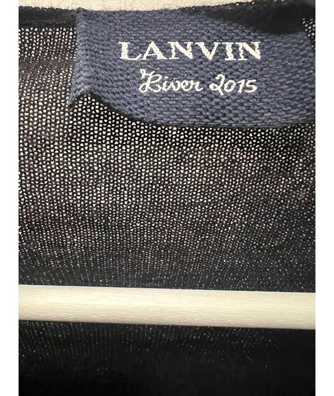 LANVIN Черный джемпер / свитер, фото 3