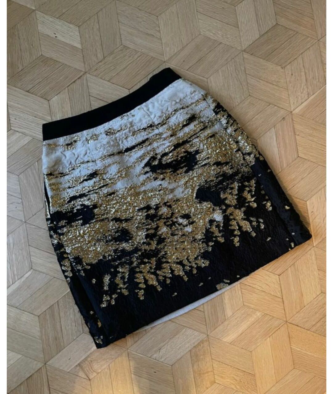 ALBERTA FERRETTI Мульти полиамидовая юбка миди, фото 2