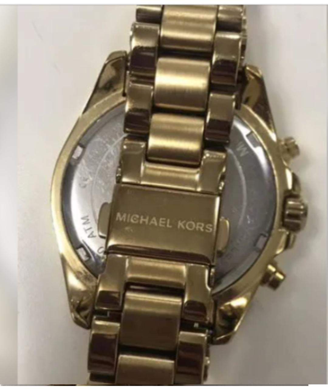 MICHAEL KORS Золотые часы, фото 3