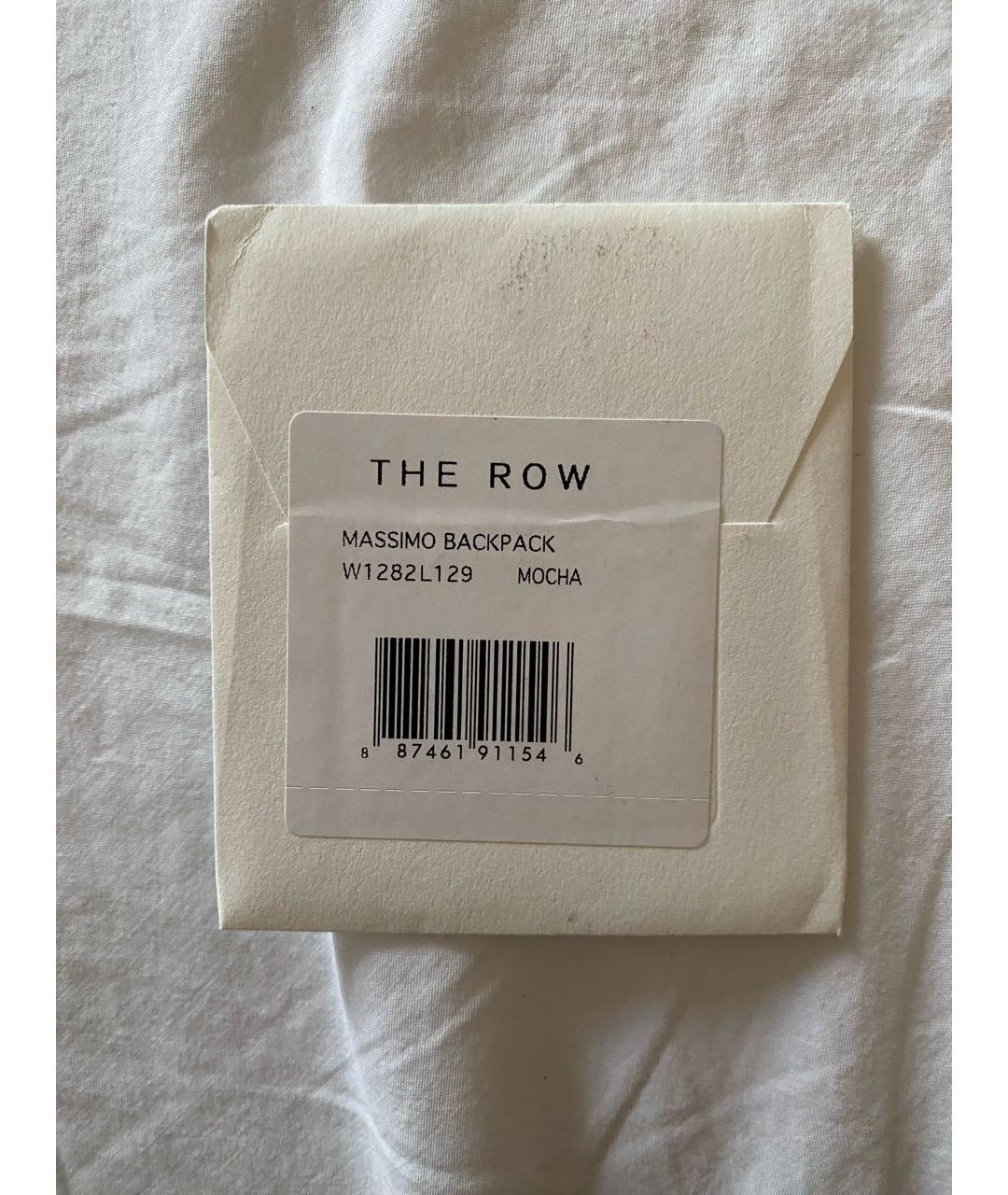 THE ROW Коричневый кожаный рюкзак, фото 7