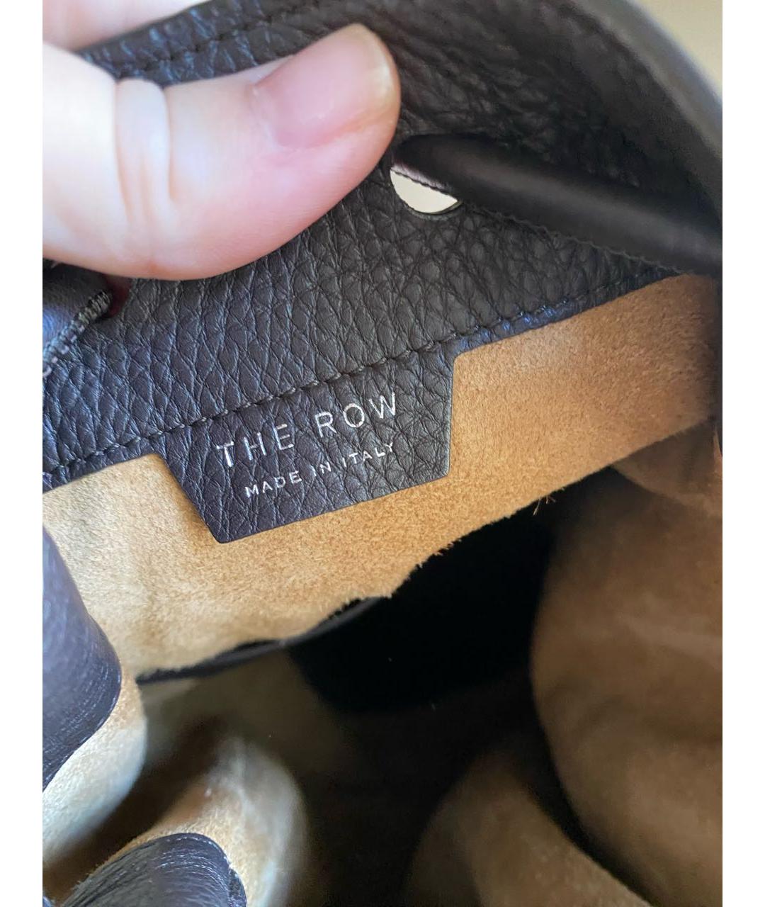 THE ROW Коричневый кожаный рюкзак, фото 4