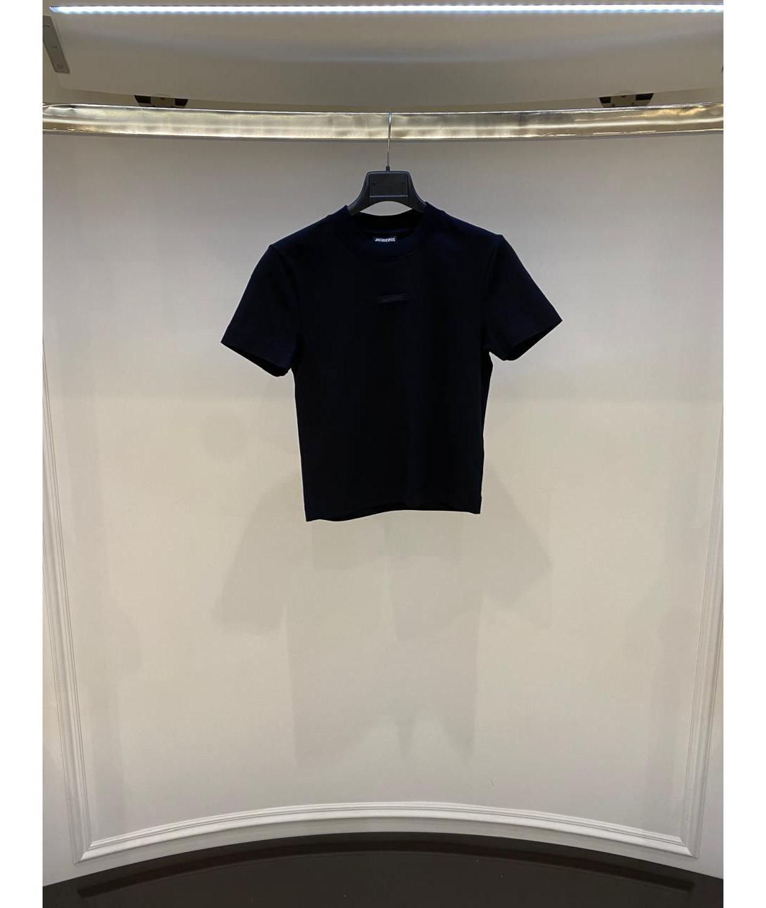 JACQUEMUS Черная футболка, фото 3