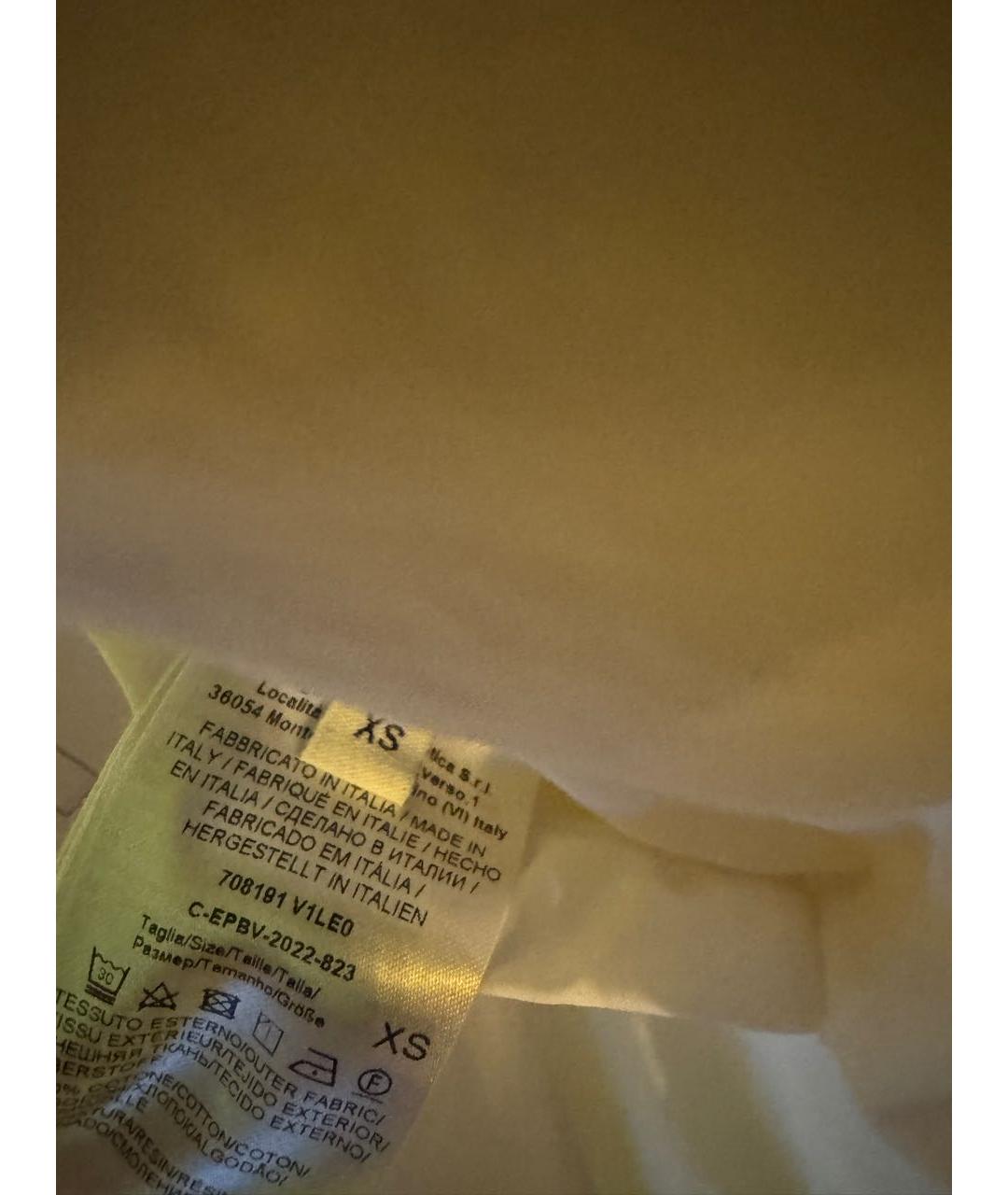 BOTTEGA VENETA Белый пуховик, фото 8