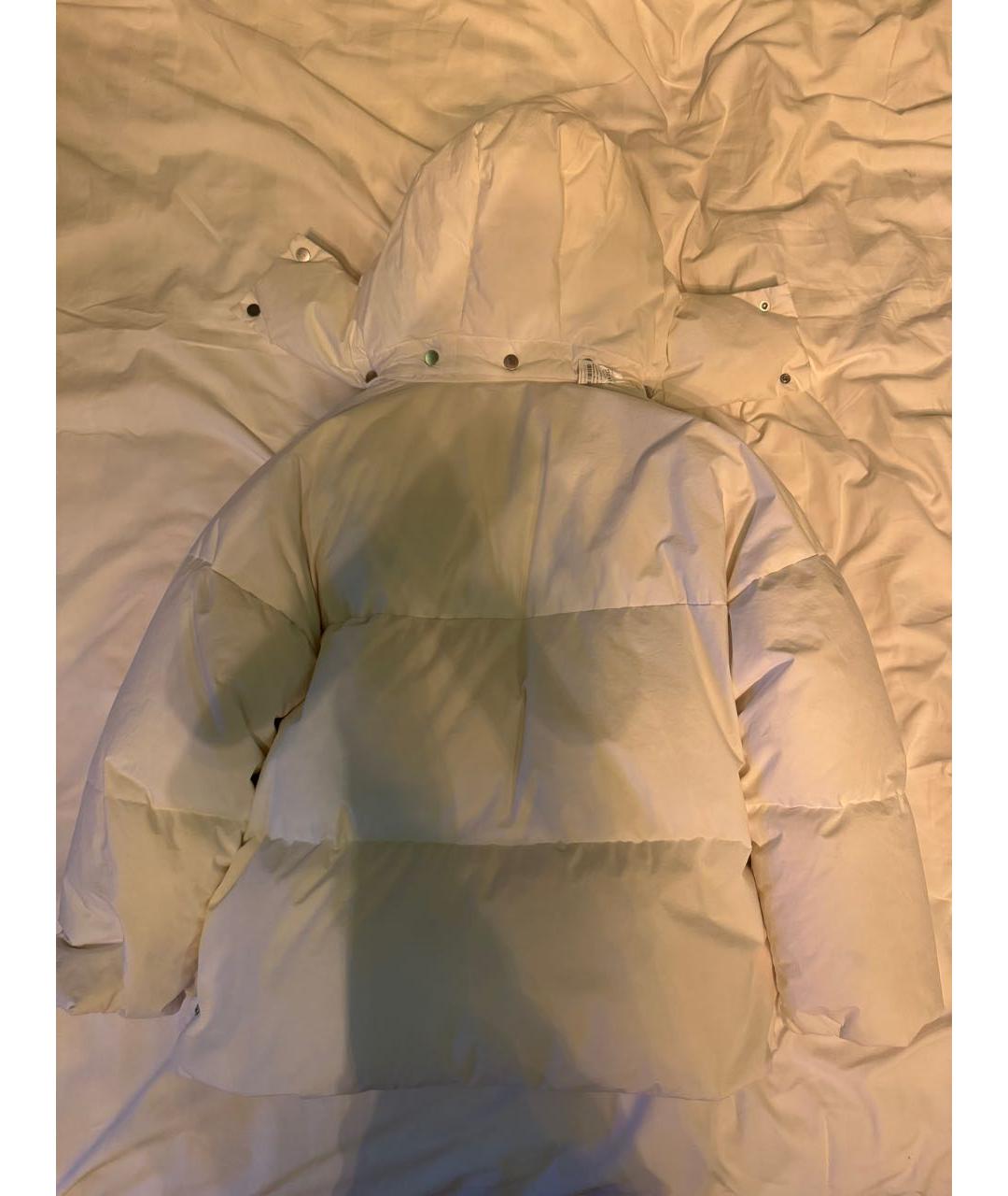 BOTTEGA VENETA Белый пуховик, фото 6