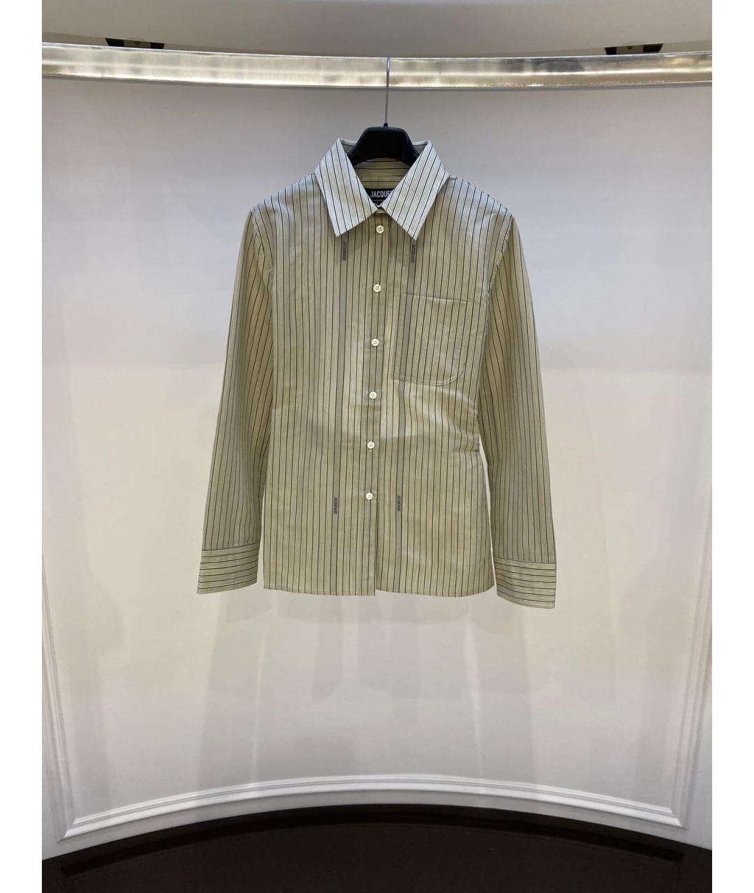 JACQUEMUS Зеленая рубашка, фото 3
