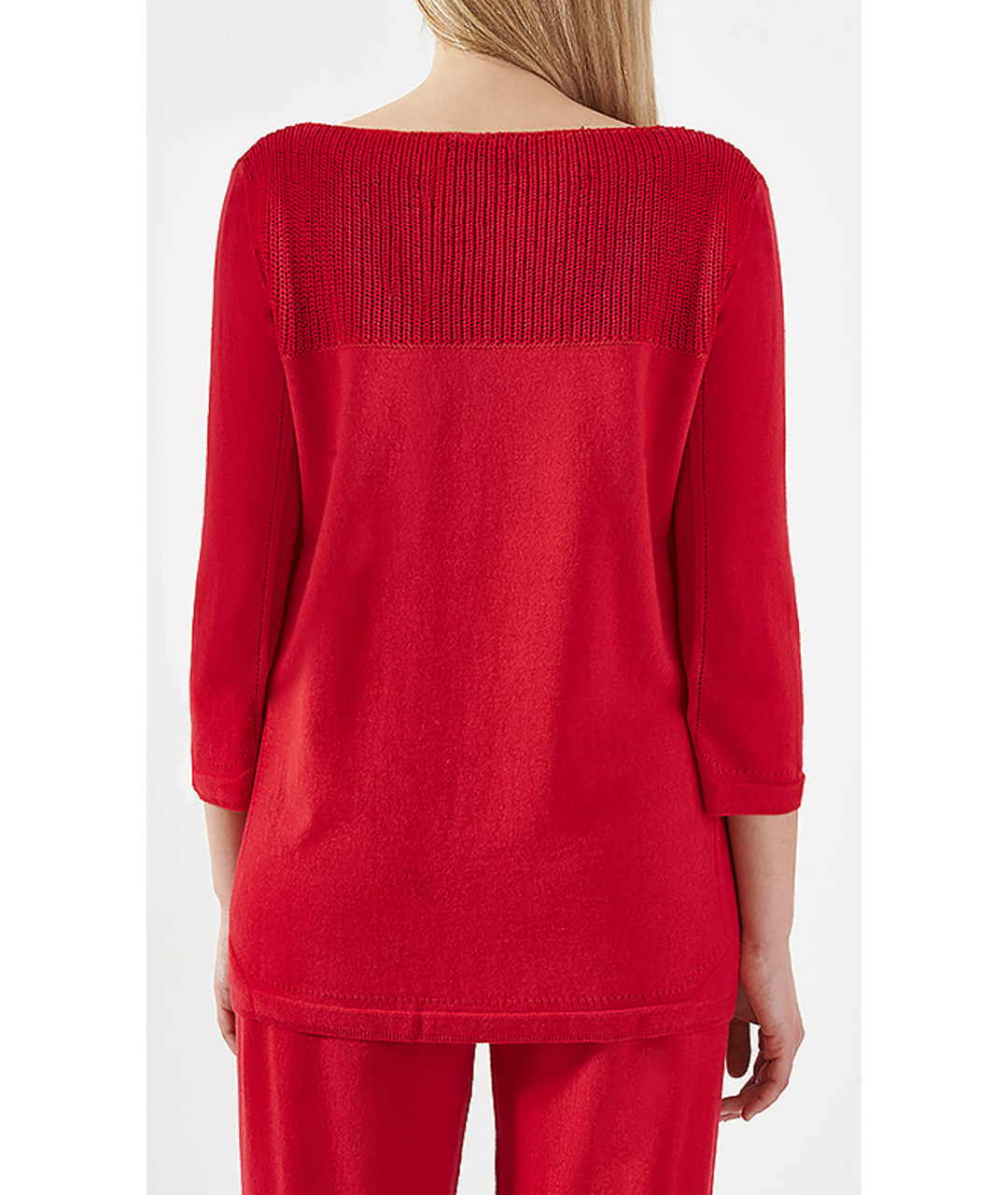 ESCADA Красный кашемировый джемпер / свитер, фото 4