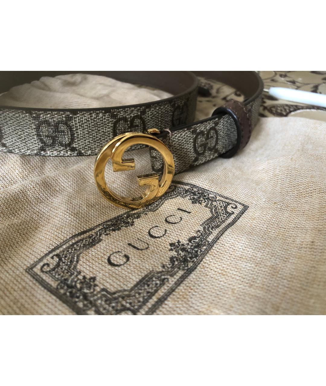 GUCCI Коричневый ремень, фото 2