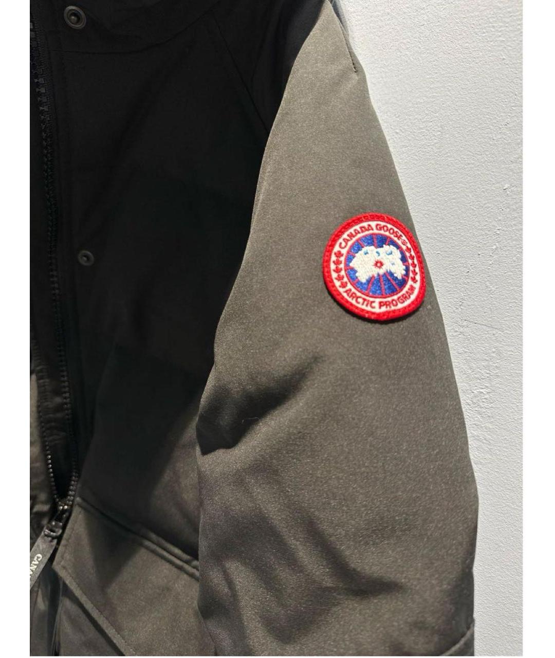 CANADA GOOSE Черная куртка, фото 4