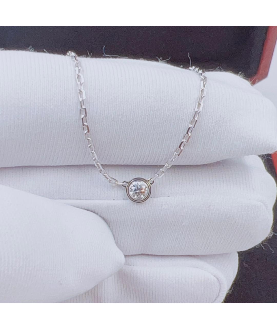 CARTIER Серебряный кулон из белого золота, фото 3