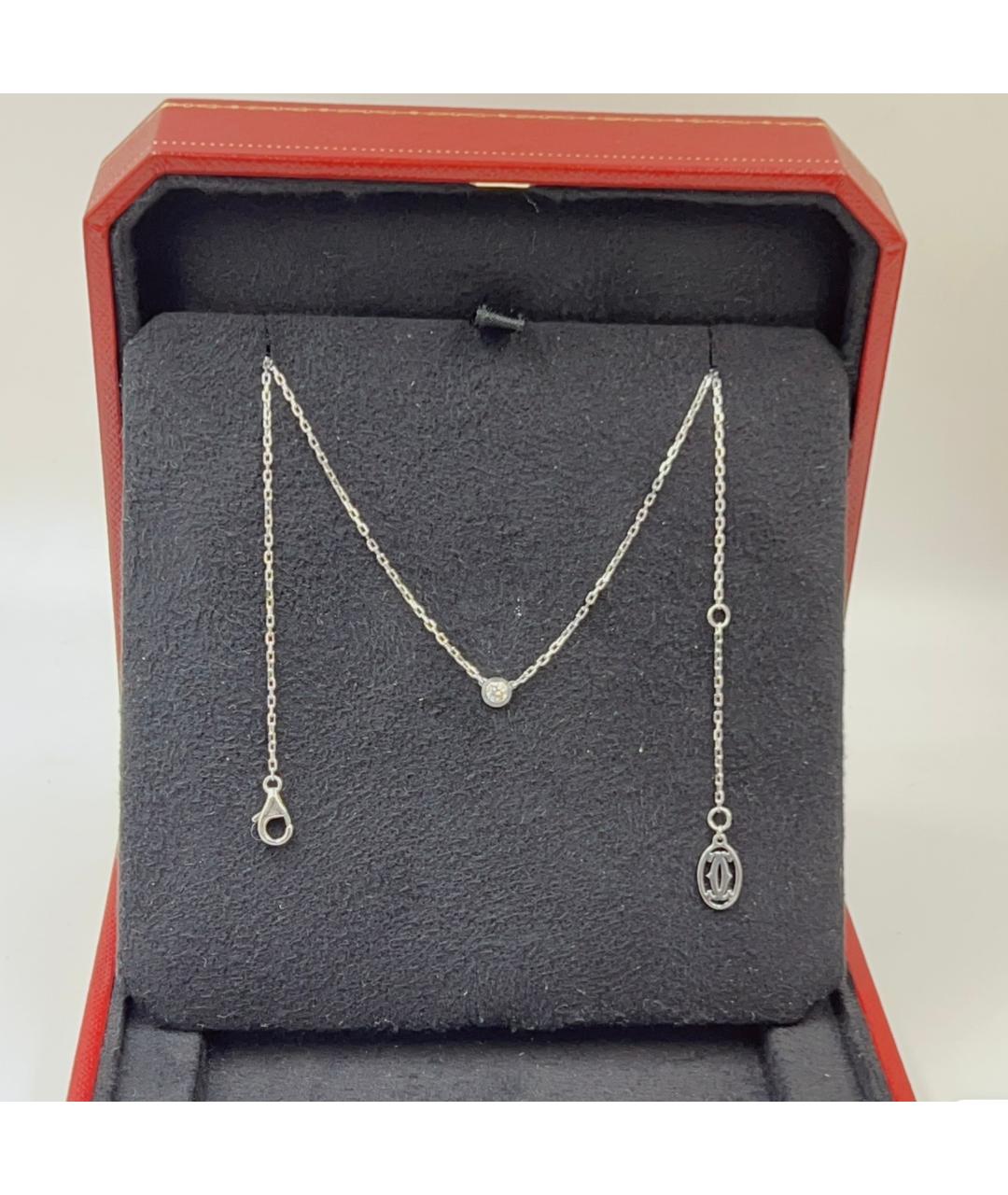 CARTIER Серебряный кулон из белого золота, фото 2