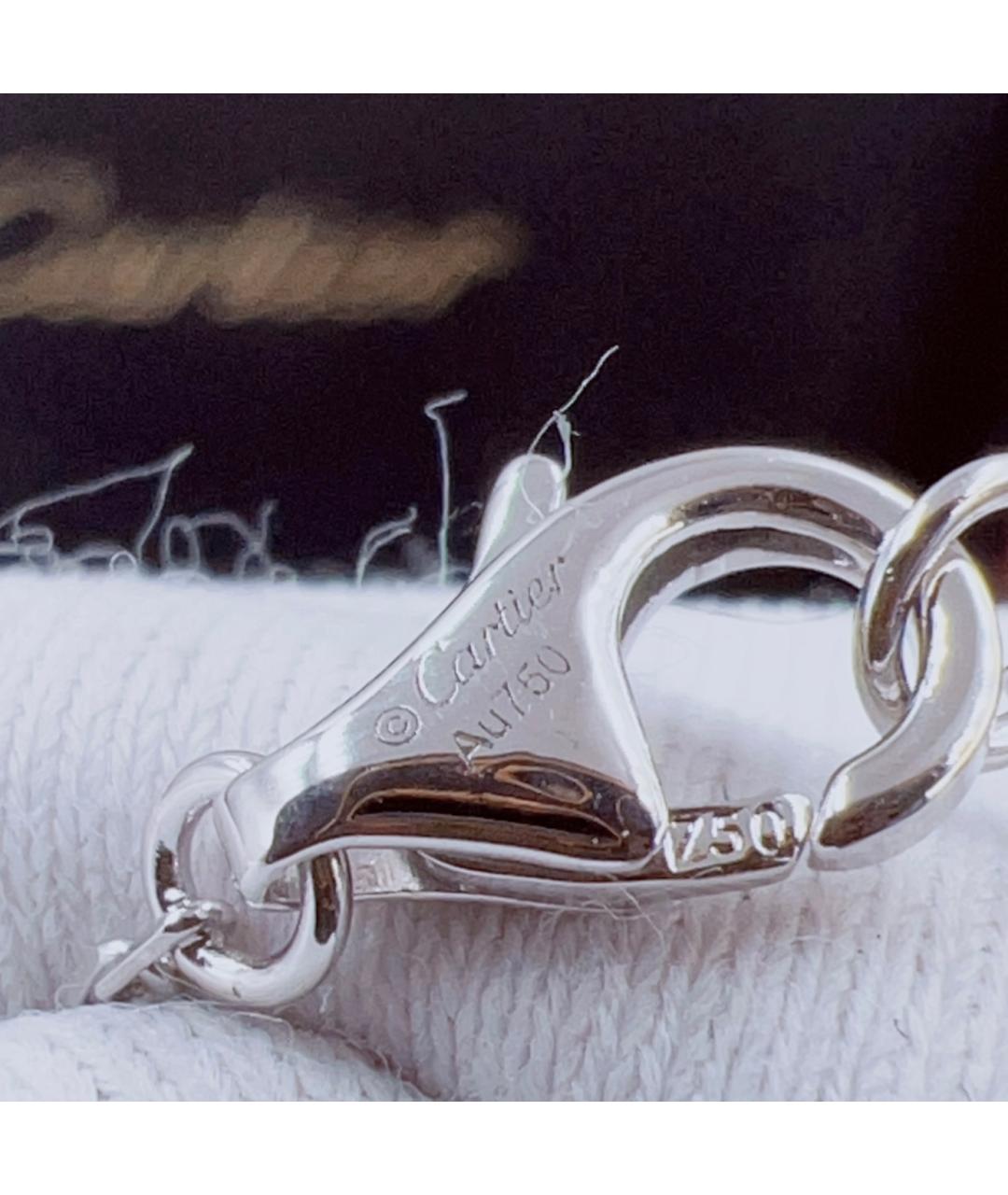 CARTIER Серебряный кулон из белого золота, фото 5