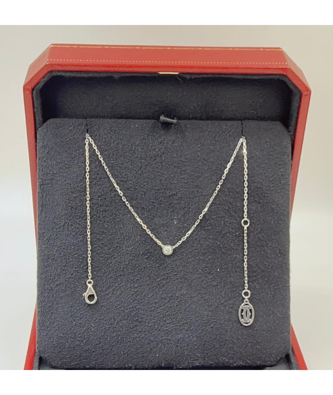 CARTIER Серебряный кулон из белого золота, фото 7