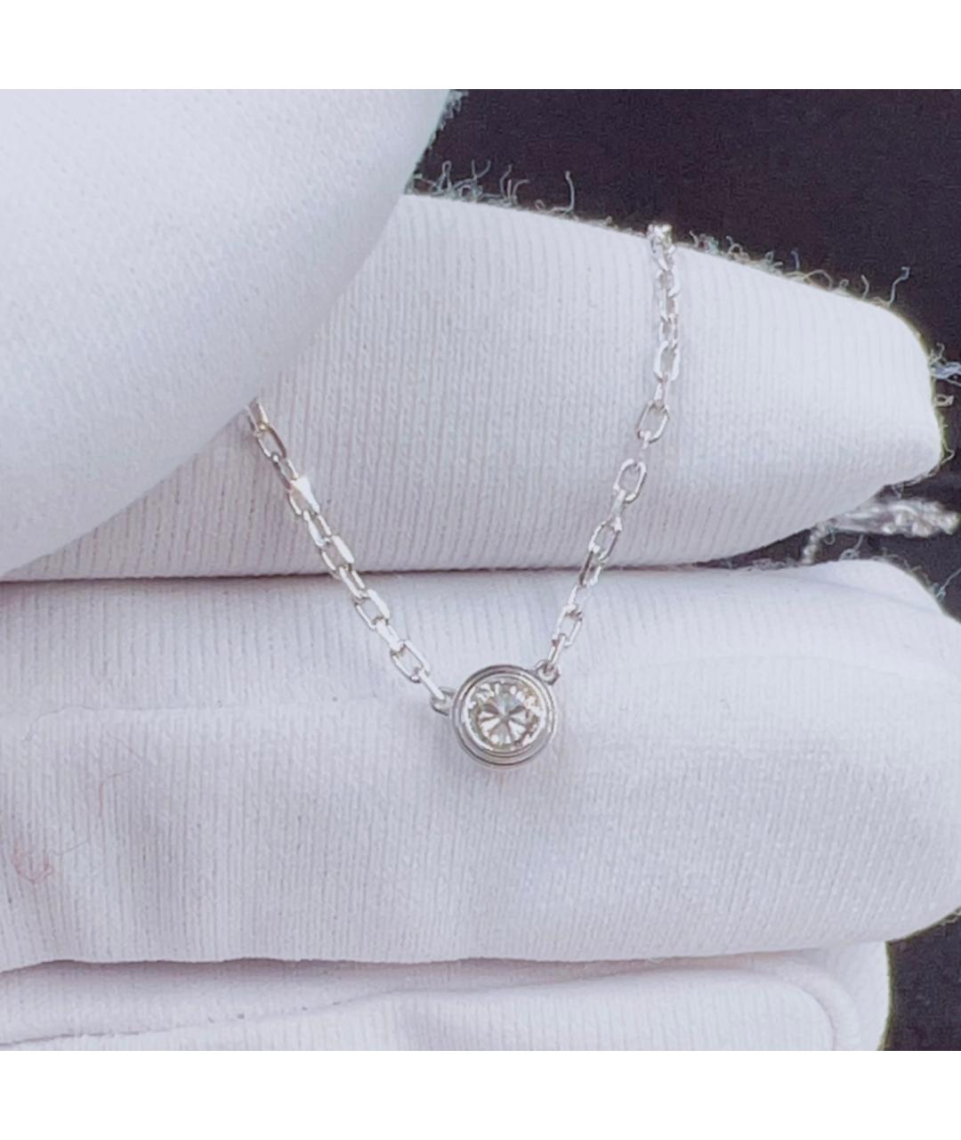 CARTIER Серебряный кулон из белого золота, фото 4