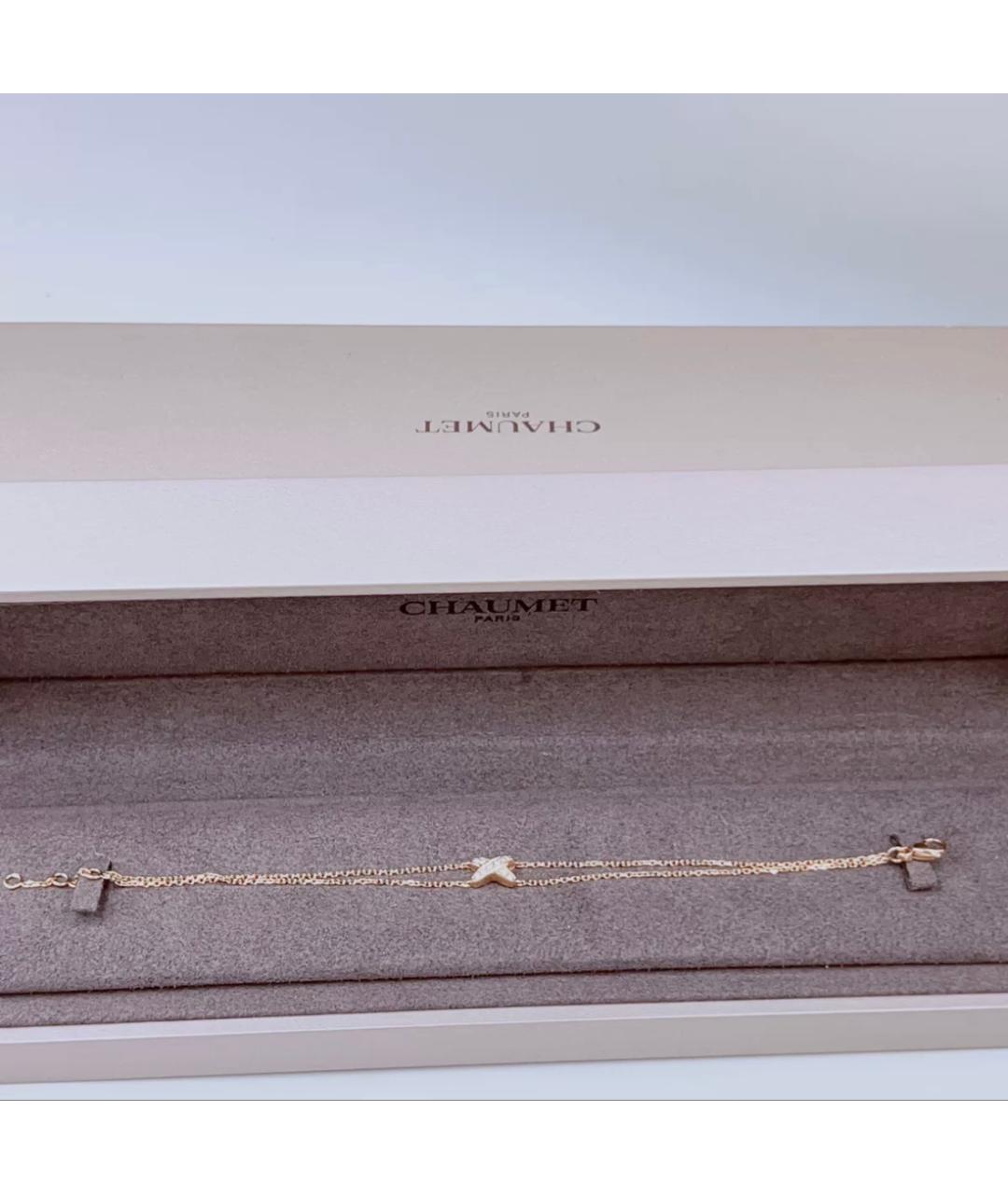 CHAUMET Розовый браслет из розового золота, фото 4