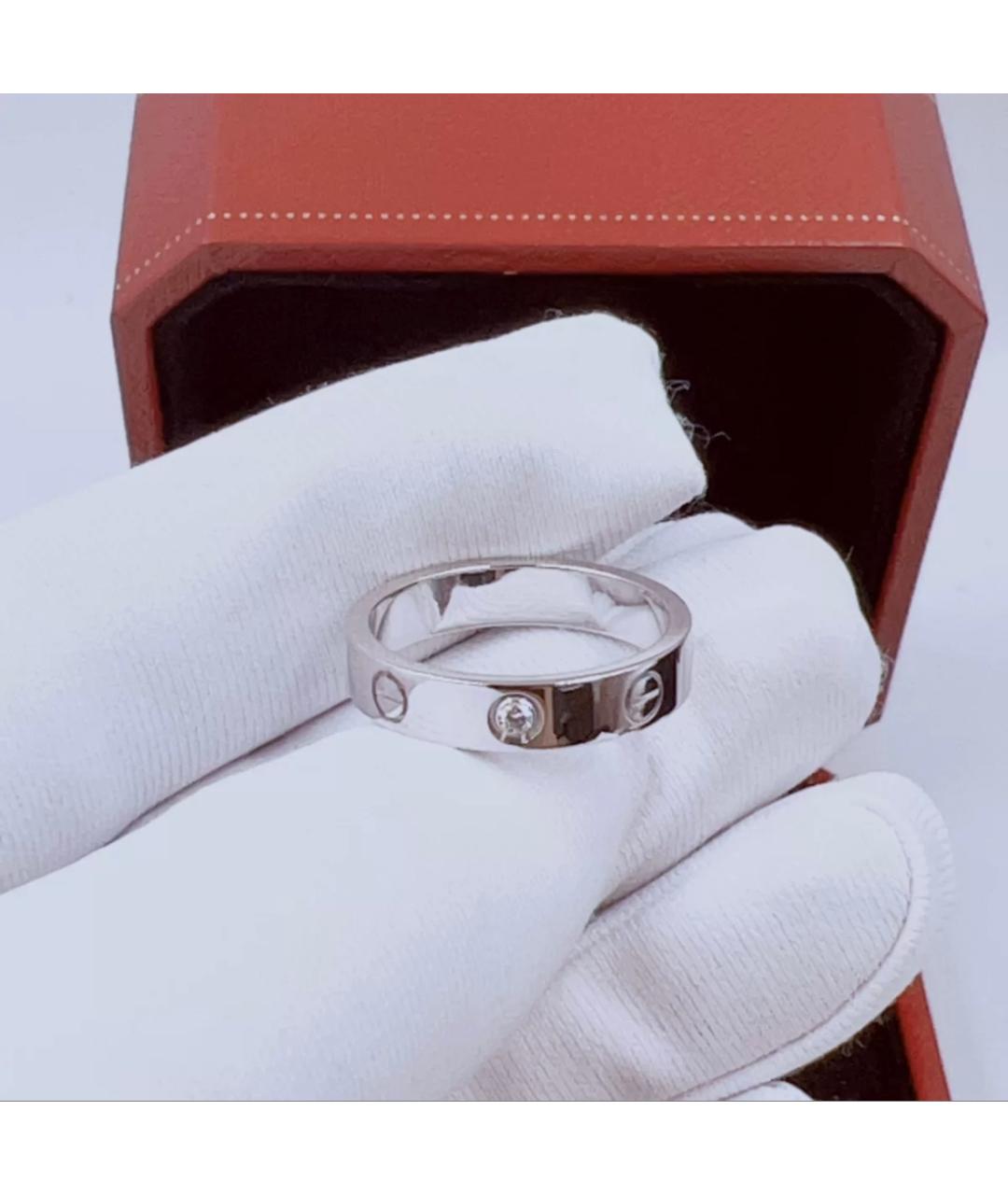 CARTIER Белое кольцо из белого золота, фото 6
