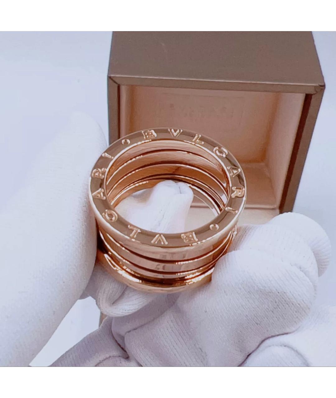 BVLGARI Розовое кольцо из розового золота, фото 5