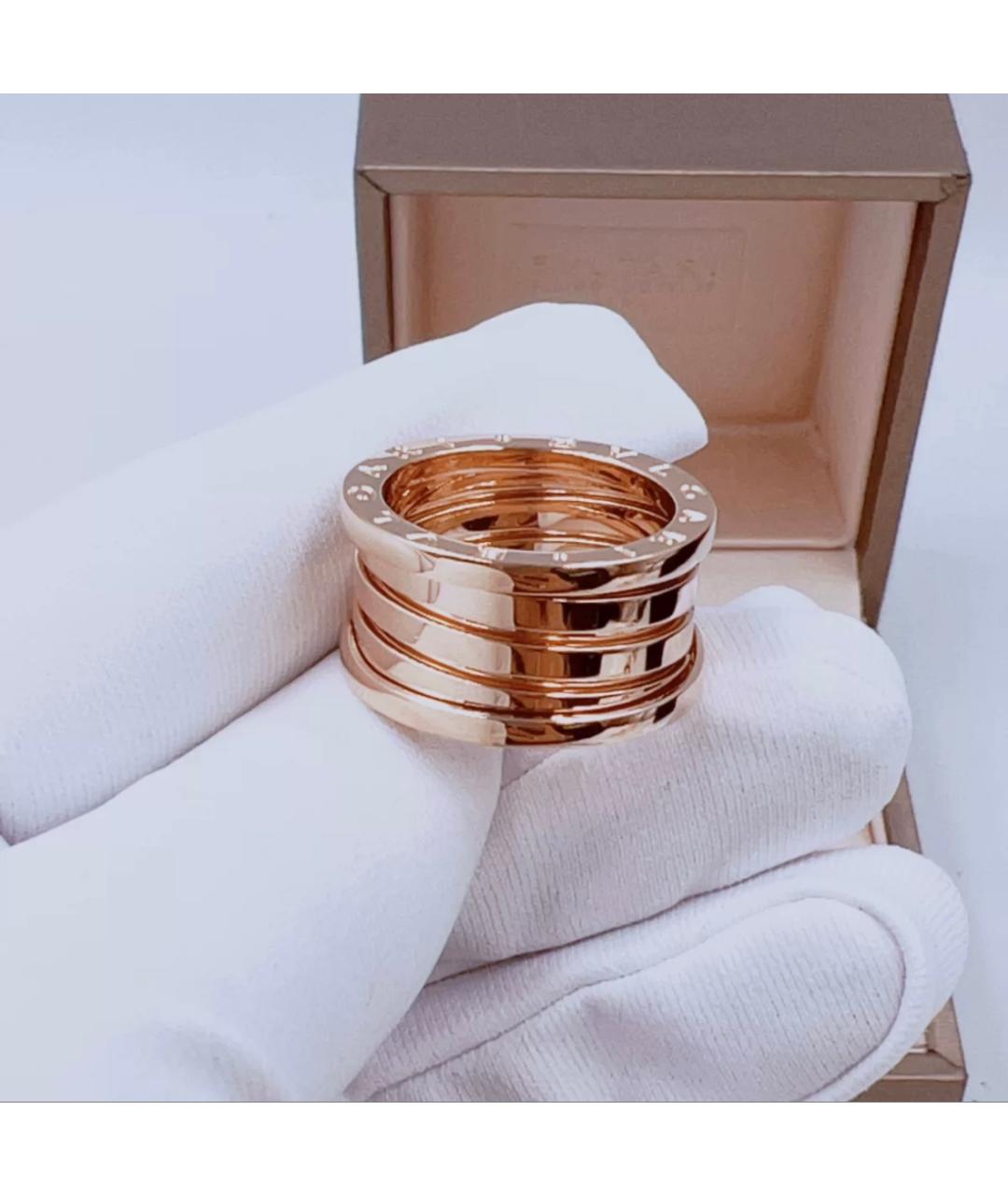 BVLGARI Розовое кольцо из розового золота, фото 7
